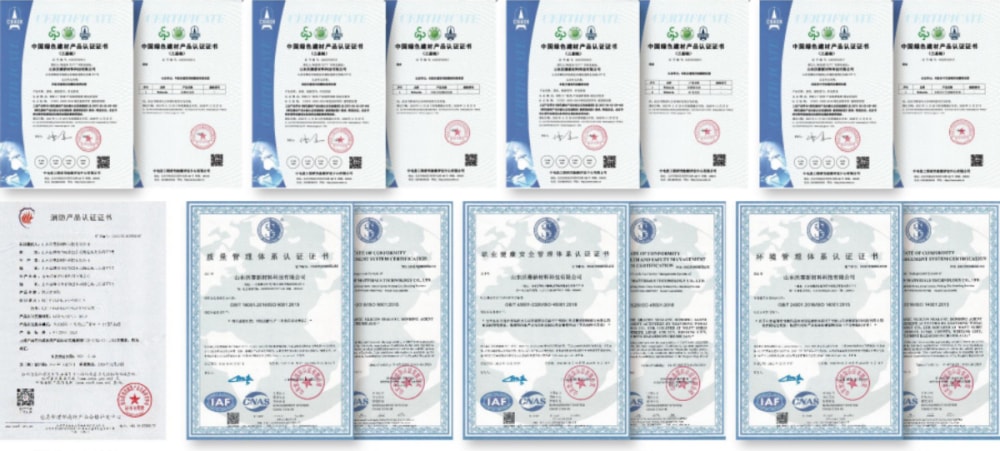 certifications